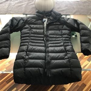 Columbia insulated mid length jacket